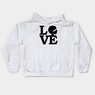 Black Girl Magic Melanin Love Kids Hoodie